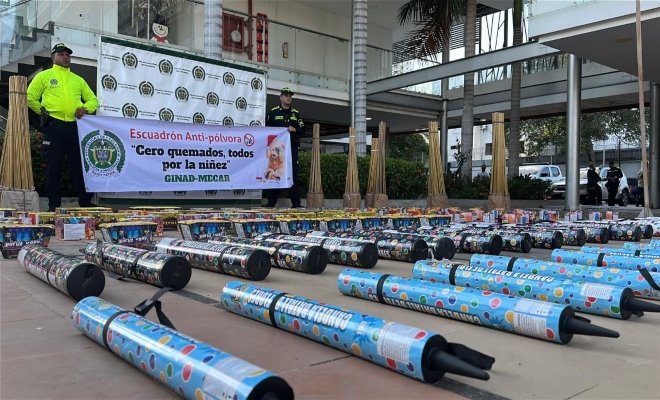 ¡BOMBA DE TIEMPO EN BAZURTO! incautan más de media tonelada de pólvora junto a zona donde se registró un incendio