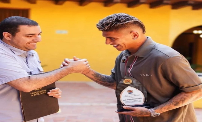 Bolívar | Homenaje a Jorge Carrascal, campeón de la Copa Libertadores con Flamengo