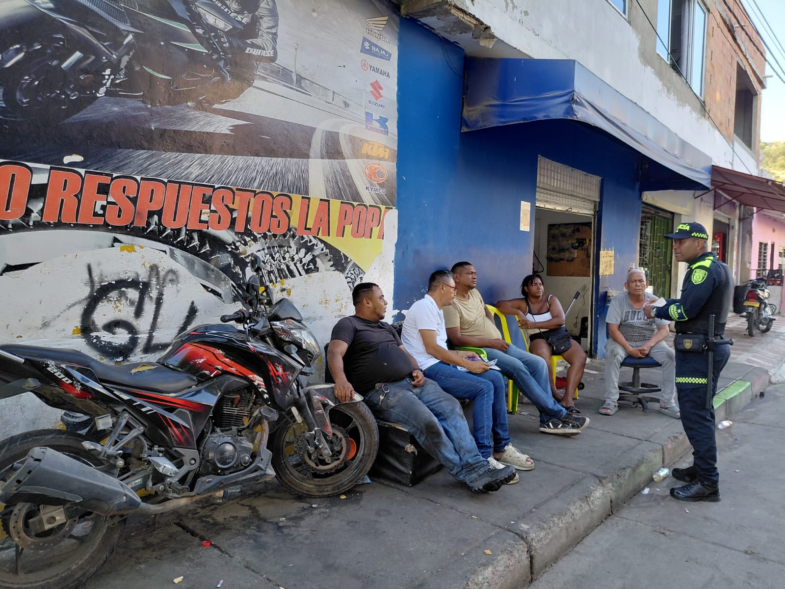 Policía fortalece la seguridad con el “Plan Bastión” en barrios de Cartagena