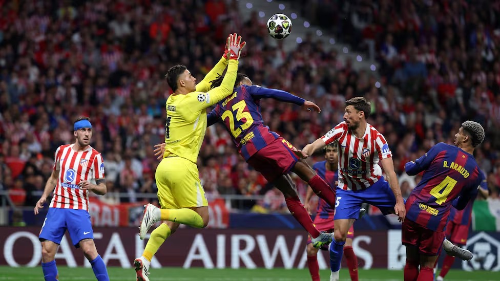 Atlético elimina al Barcelona y avanza a semifinales de la Champions League