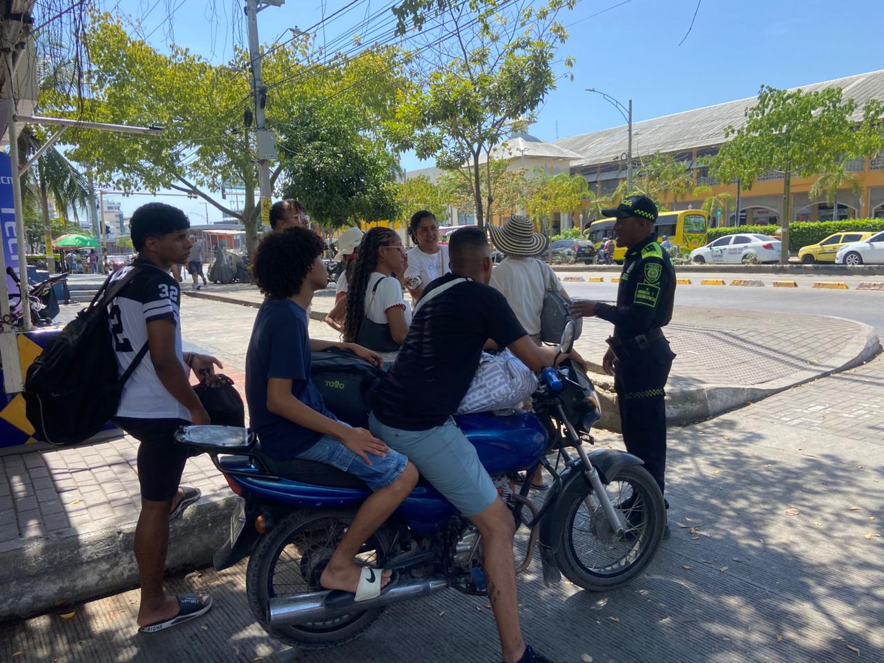 Policía fortalece controles para proteger a la niñez en el barrio Contadora