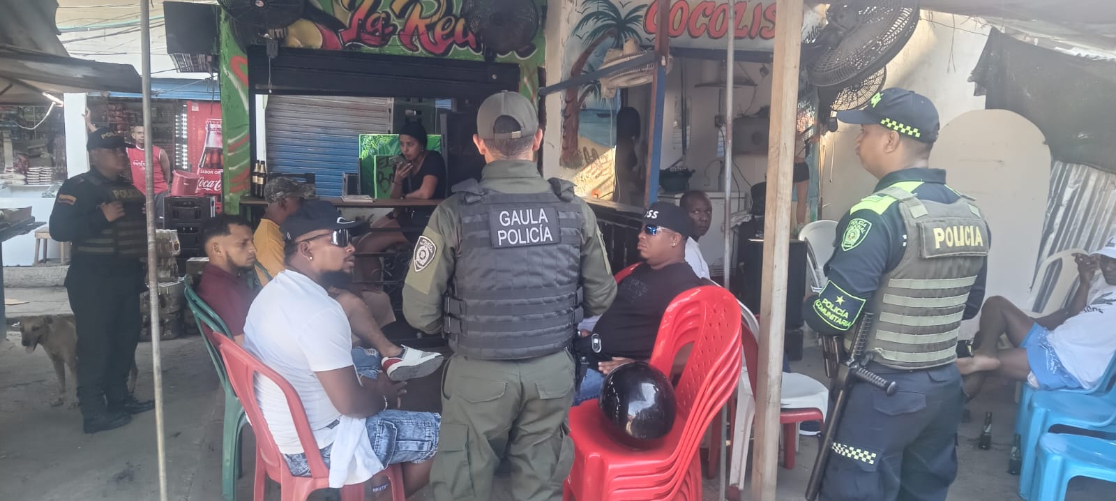 GAULA fortalece la prevención contra la extorsión en barrios de Cartagena