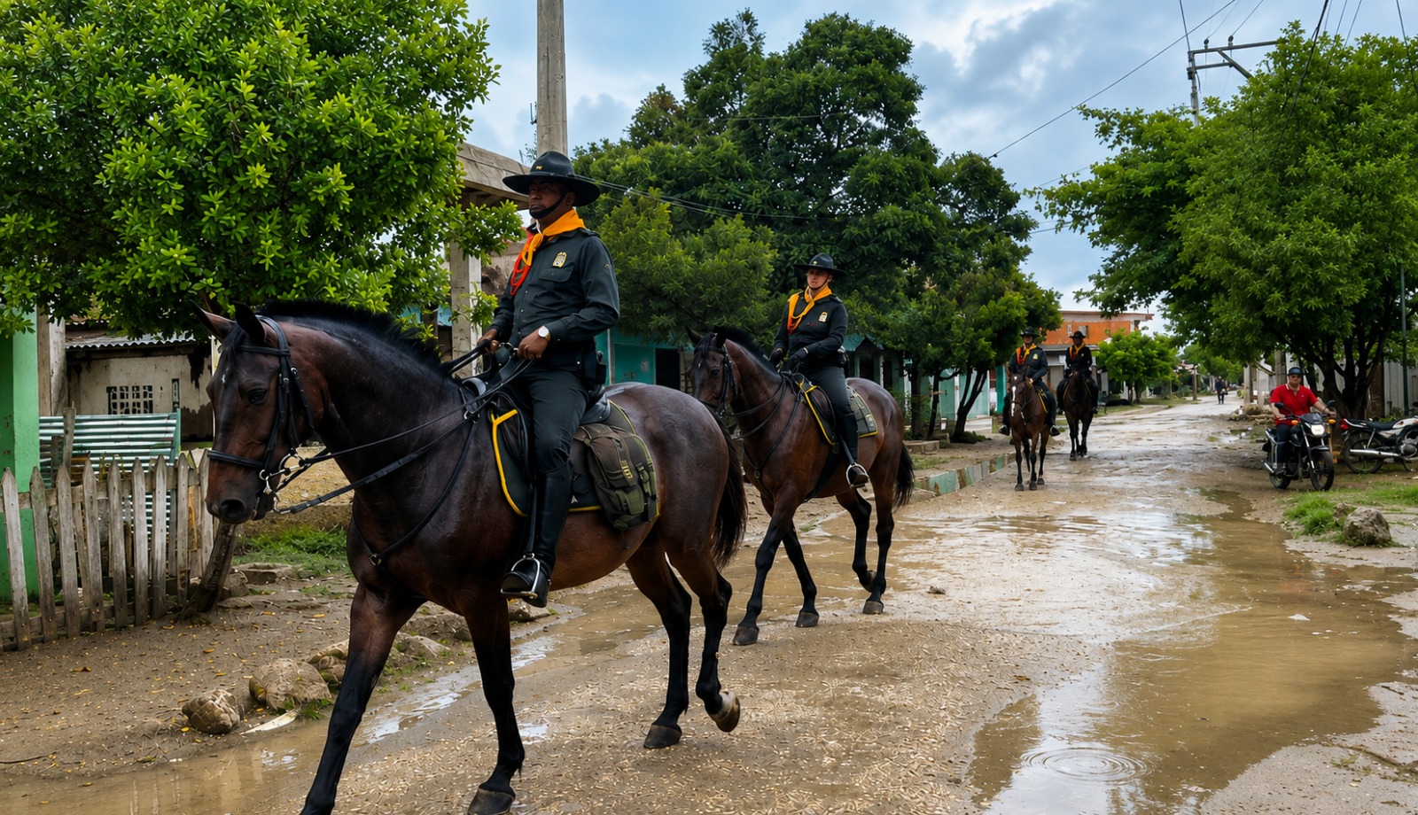Policía Nacional fortalece la seguridad y la protección ambiental en las zonas rurales de Cartagena
